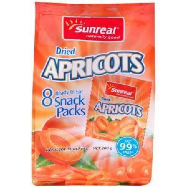 Sunreal Apricots 200g Snack Pack