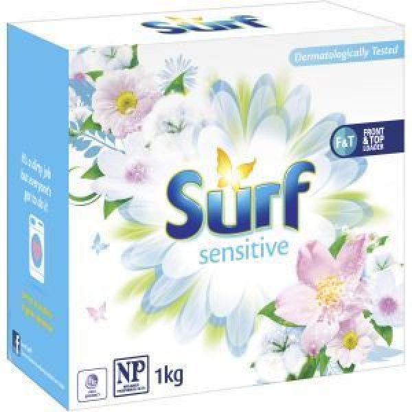 Surf Front & Top Loader Laundry Powder Sensitive 2 In 1
