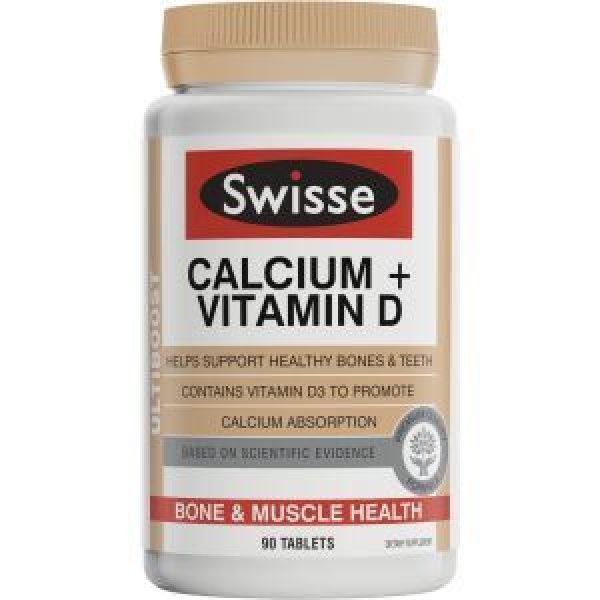 Swisse Ultiboost Calcium Plus Vitamin D