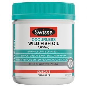 Swisse Ultiboost Fish Oil Wild Odourless