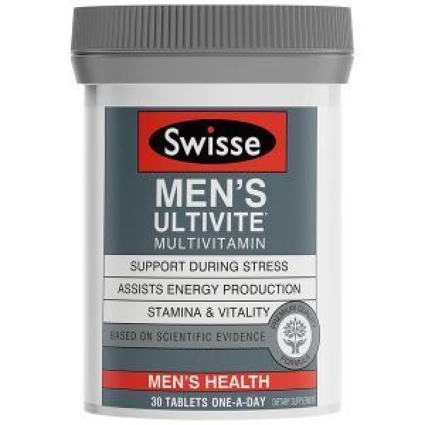 Swisse Ultivite Mens Supplement Ultivite Tablets