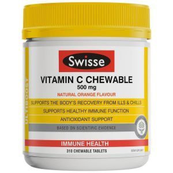 Swisse Vitamin C Chewable 500mg