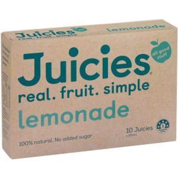 Tasman Bay Juicies Ice Blocks Lemonade Fruit Juice