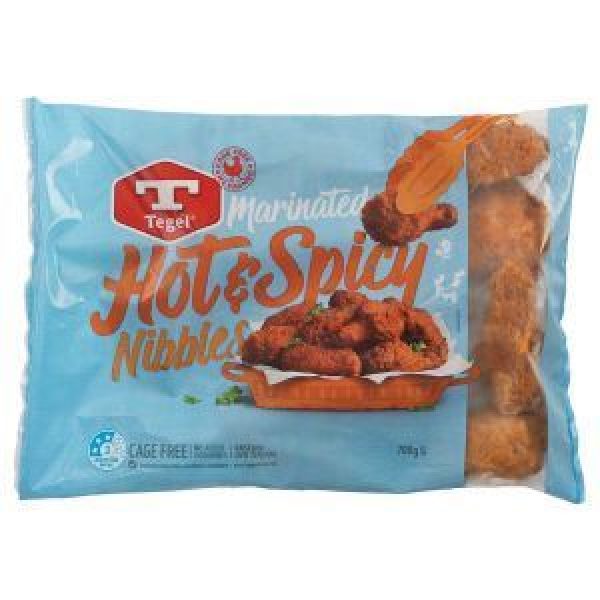 Tegel Chicken Nibbles Hot & Spicy Reviews Black Box
