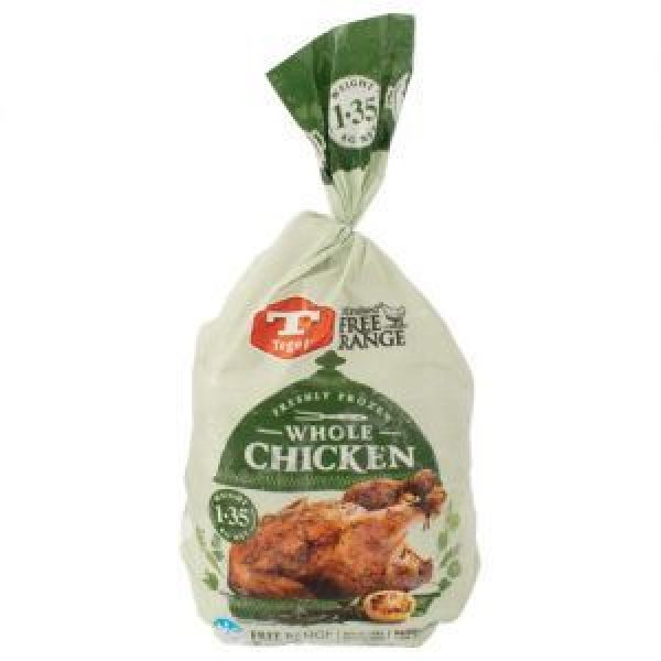 Tegel Free Range Chicken Whole Frozen