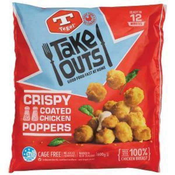 Tegel Take Outs Chicken Poppers