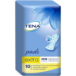 Tena Lady Womens Incontinence Pads Extra Medium Protection
