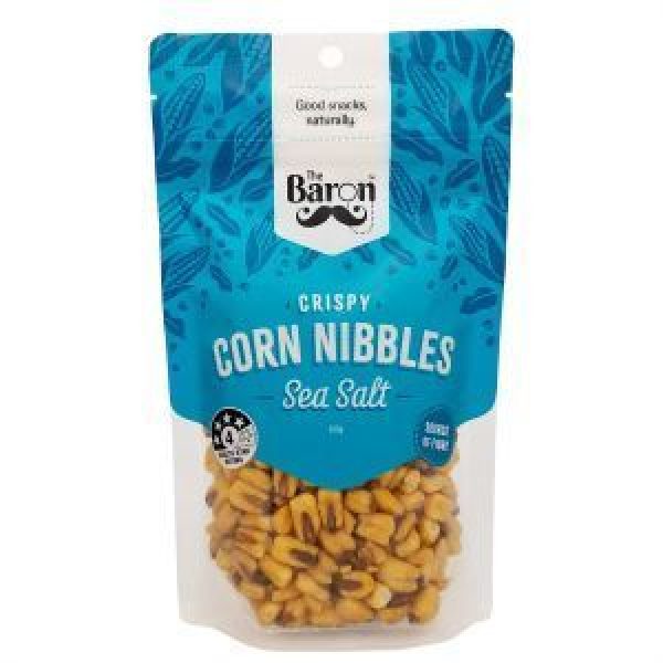 The Baron Corn Nibbles Seasalt