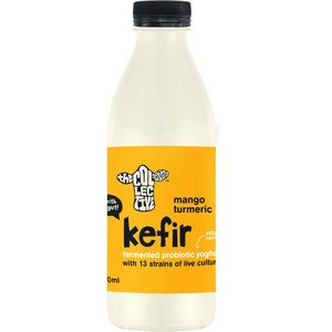 The Collective Kefir Pourable Yoghurt Mango Turmeric