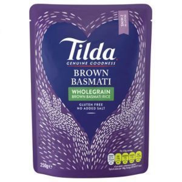 Tilda Steamed Rice Brown Basmati