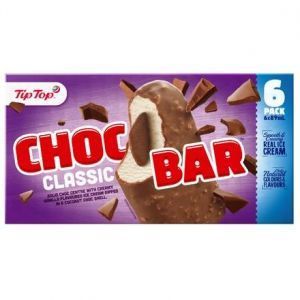 Tip Top Choc Bar Ice Cream On Stick Standard Reviews Black Box