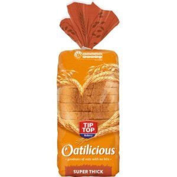 Tip Top Oatilicious Toast Bread Super Thick