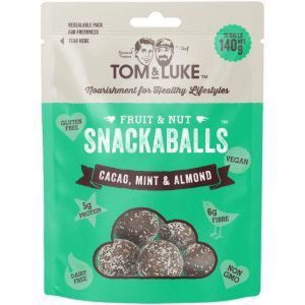 Tom & Luke Snack Balls Cacao  Mint & Almond