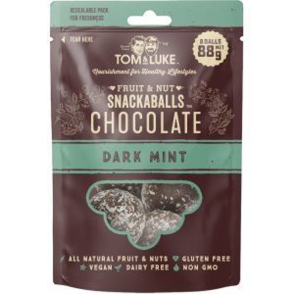 Tom & Luke Snack Balls Dark Mint Reviews Black Box