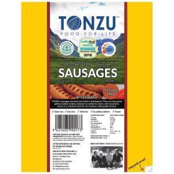 Tonzu Organic Tofu Natural Sausage