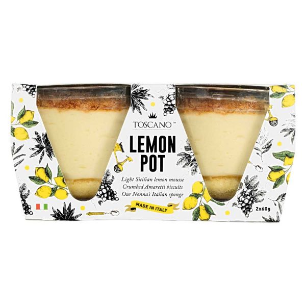 Toscano Dessert Lemon Pot 120g