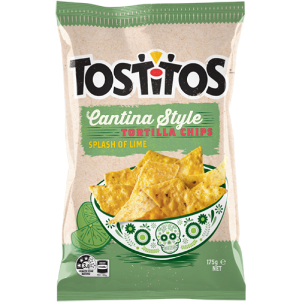 Tostitos Cantina Style Tortilla Chips Splash of Lime