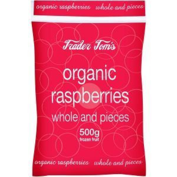 Trader Toms Frozen Raspberries Organic