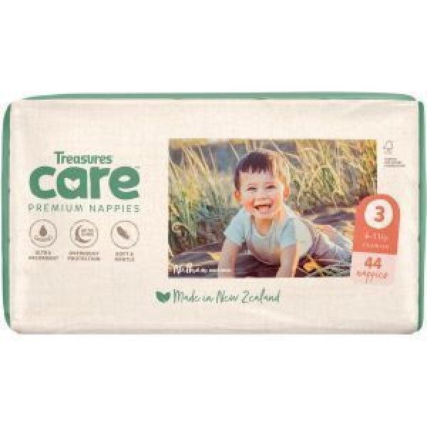 Treasures Care Crawler Nappies 6-11kg
