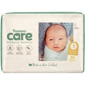 Treasures Care Newborn Nappies Up To 5kg