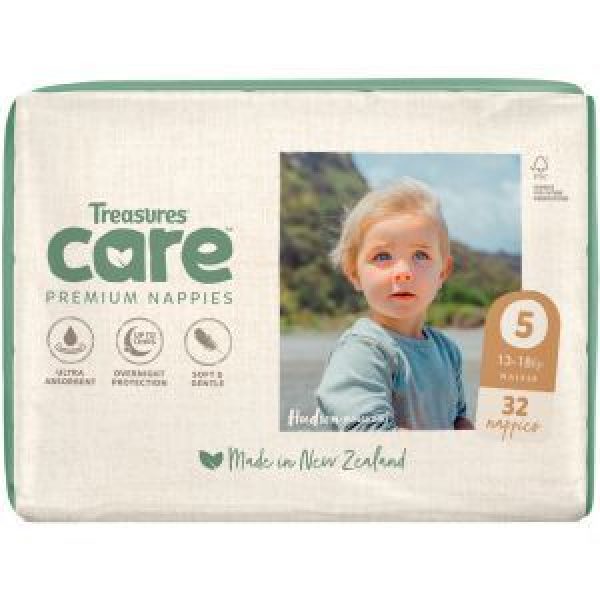 Treasures Care Walker Nappies 13-18kg