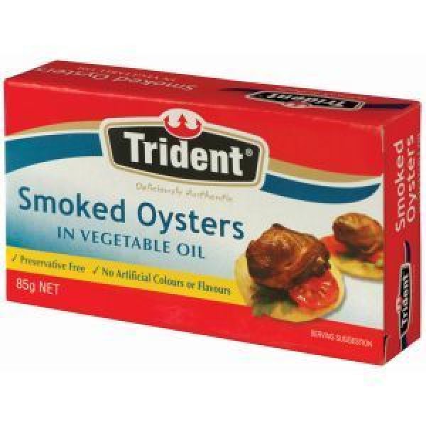 Trident Oysters Whole Smoked
