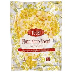 Tulsi Naan Bread Plain 300g