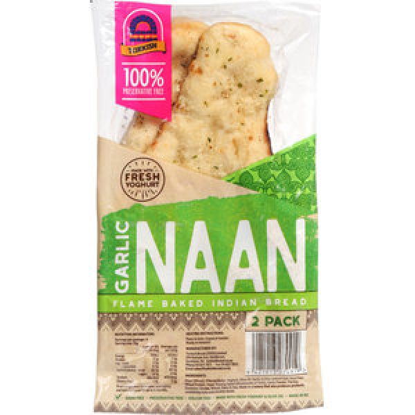Turkish Naan Bread Garlic