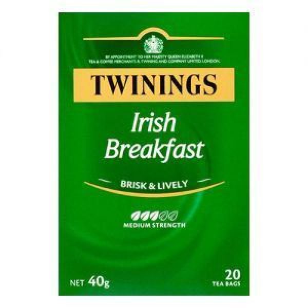 Twinings Breakfast Tea Bags Irish