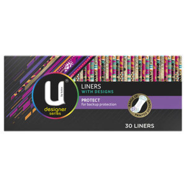 U By Kotex Designs Panty Liners Protection