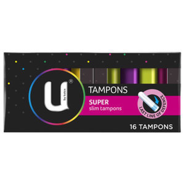 U By Kotex Tampons Super