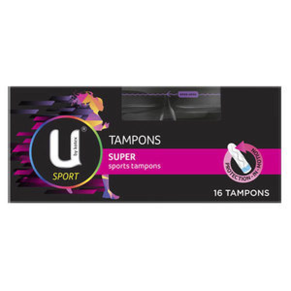 U By Kotex Tampons Super Sport