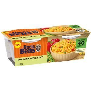 Uncle Bens Rice Dish Veg Medley