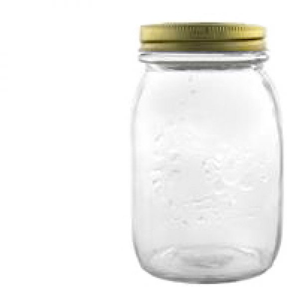 Utility Preserving Needs Medium Jar Patterned Glass