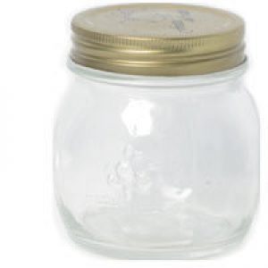 Utility Preserving Needs Small Jar Patterned Glass