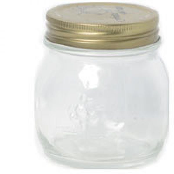 Utility Preserving Needs Small Jar Patterned Glass