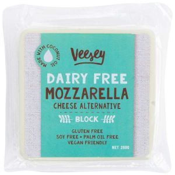 Veesey Dairy Free Cheese Alternative Mozzarella Block Reviews Black Box