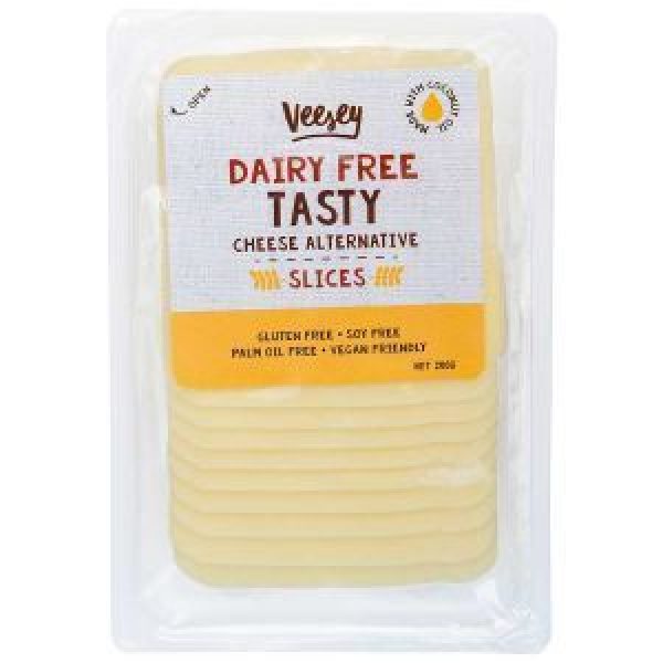 Veesey Dairy Free Cheese Alternative Tasty Slices