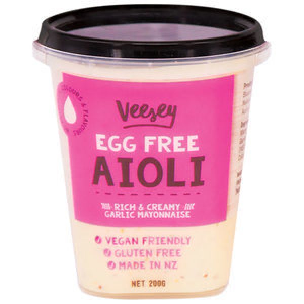 Veesey Vegan Aioli Egg Free Vegan Alternative Reviews Black Box