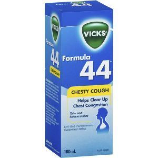 Vicks Formula 44 Cough Medicine Chesty Cough Reviews Black Box