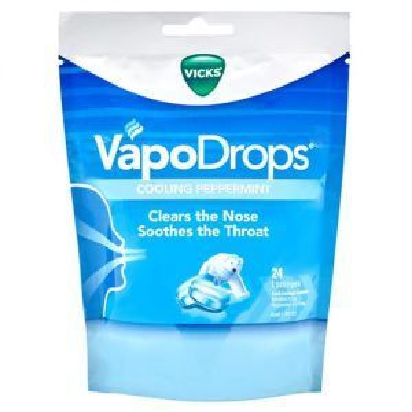 Vicks Vapodrops Lozenges Peppermint