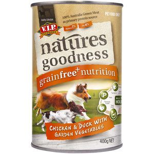 Vip Natures Goodness Dog Food Chicken/duck/veg