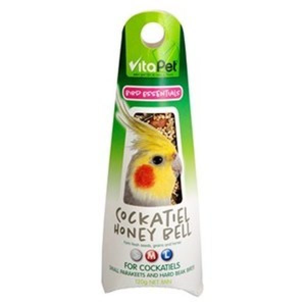 Vitapet Bird Treats Cockatiel Hony Bell