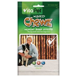 Vitapet Dog Treats Beef Strips