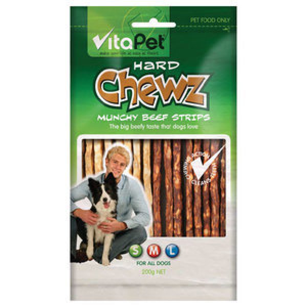 Vitapet Dog Treats Beef Strips