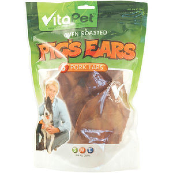 Vitapet Dog Treats Pigs Ears