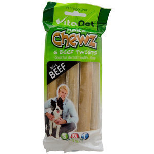 Vitapet Dog Treats Rawhide Twists