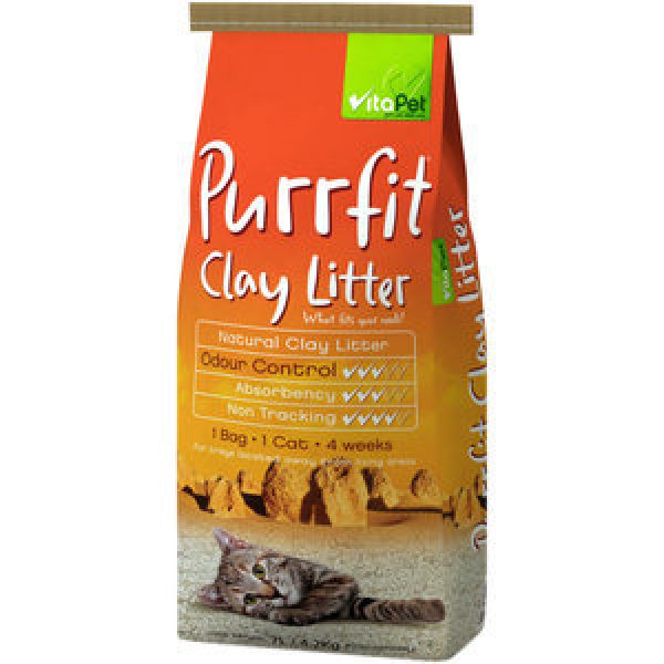 Vitapet Purrfit Cat Litter Clay