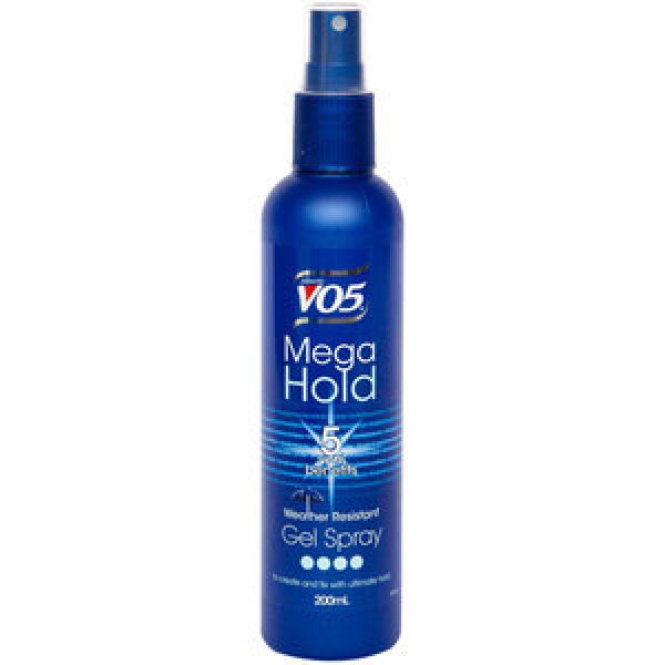 Vo5 Hair Gel Spray Mega Hold Reviews Black Box