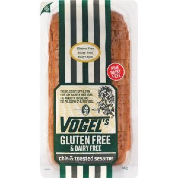 Vogels Gluten Free Toast Bread Chia & Toasted Sesame